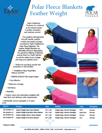 Feather Weight Fleece Blankets