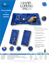 Rapid Cooling Bags - Front Page