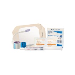 IV Start Kit #69 with 4" x 4.5" Transparent Dressing and 8" Extension Set